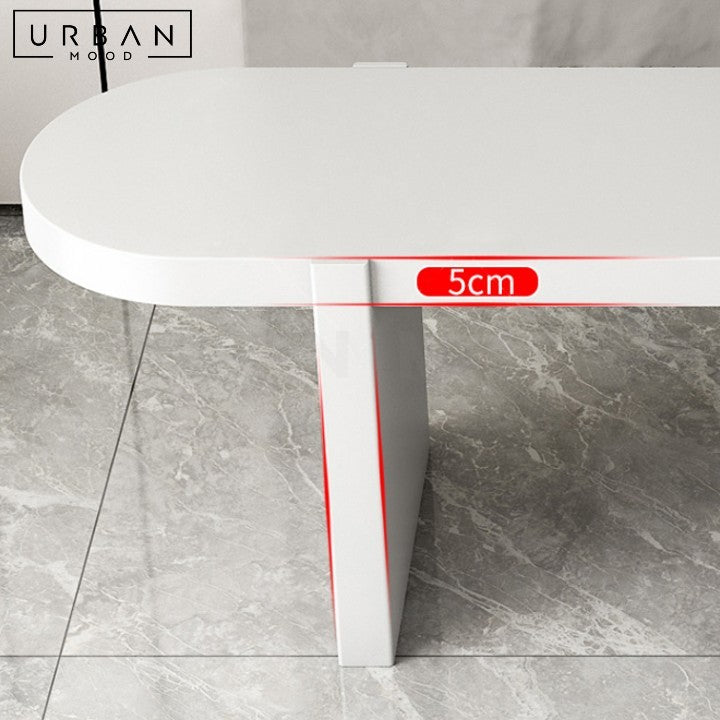 HAROS Modern Solid Wood Dining Bench