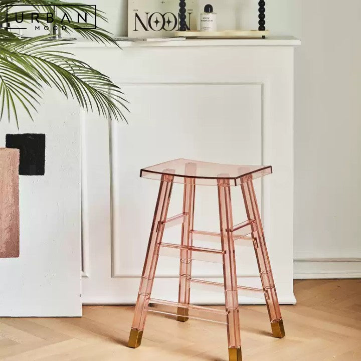 HARPA Modern Acrylic Bar Stool
