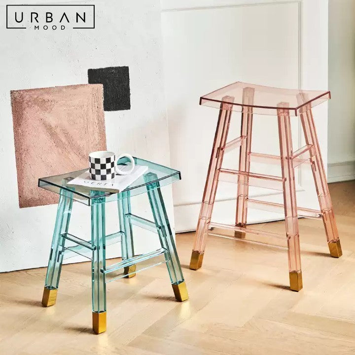 HARPA Modern Acrylic Bar Stool