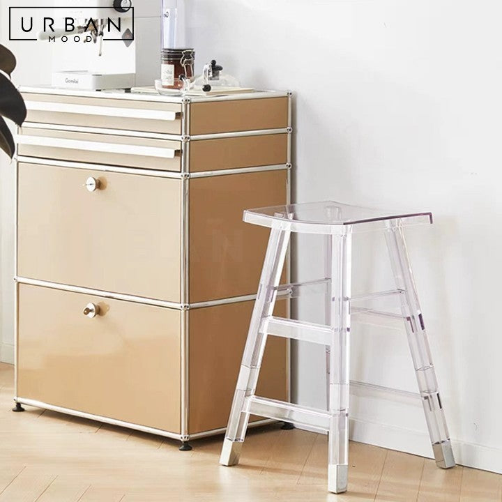 HARPA Modern Acrylic Bar Stool