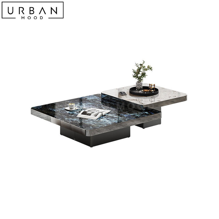 HAZEL Modern Sintered Stone Coffee Table