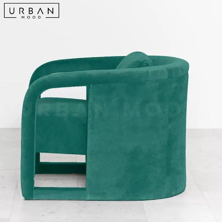 HENO Modern Velvet Lounge Chair