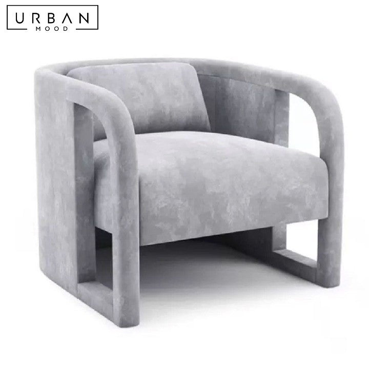 HENO Modern Velvet Lounge Chair