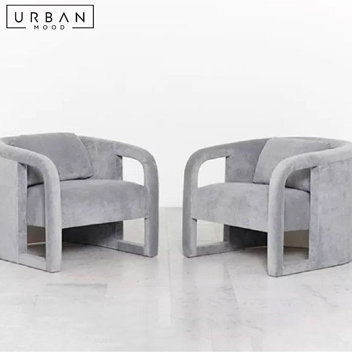 HENO Modern Velvet Lounge Chair