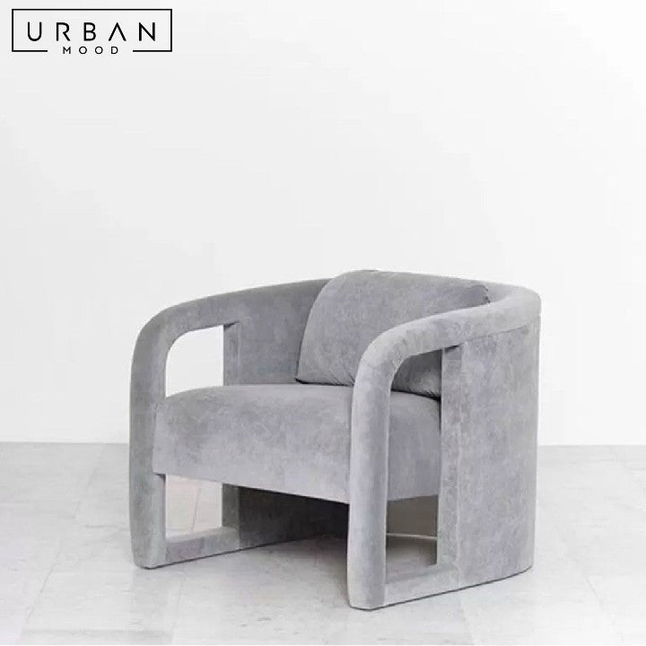 HENO Modern Velvet Lounge Chair