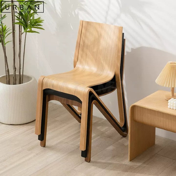 HOPE Japandi Solid Wood Dining Chair