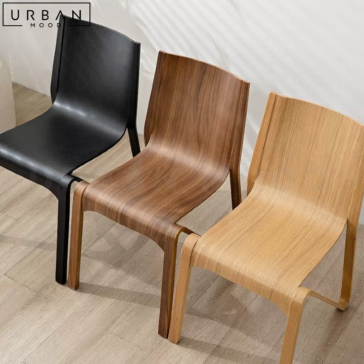 HOPE Japandi Solid Wood Dining Chair