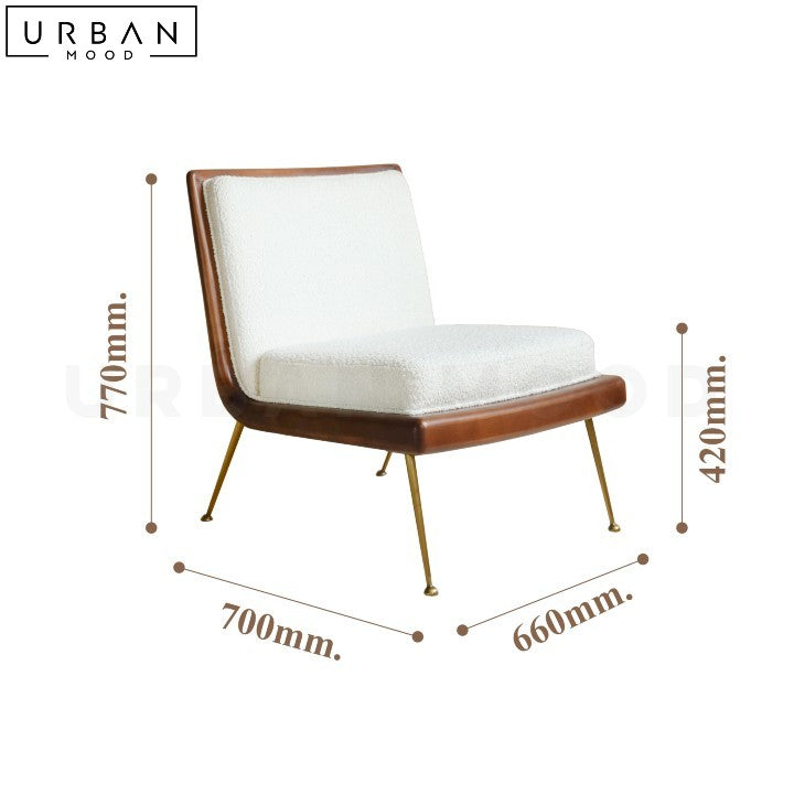 HORST Modern Boucle Leisure Chair