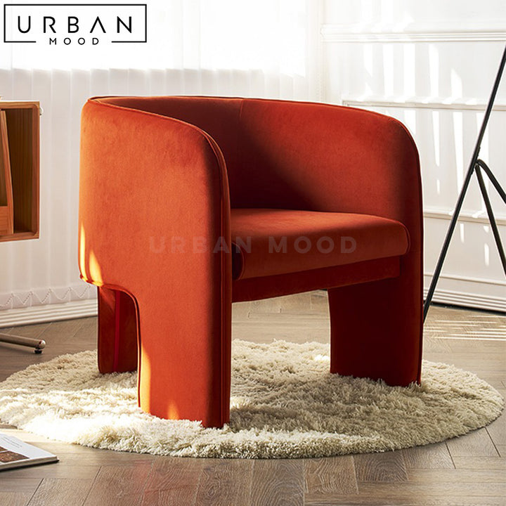 INDICA Eclectic Velvet Armchair