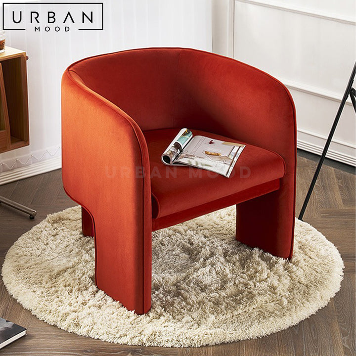 INDICA Eclectic Velvet Armchair