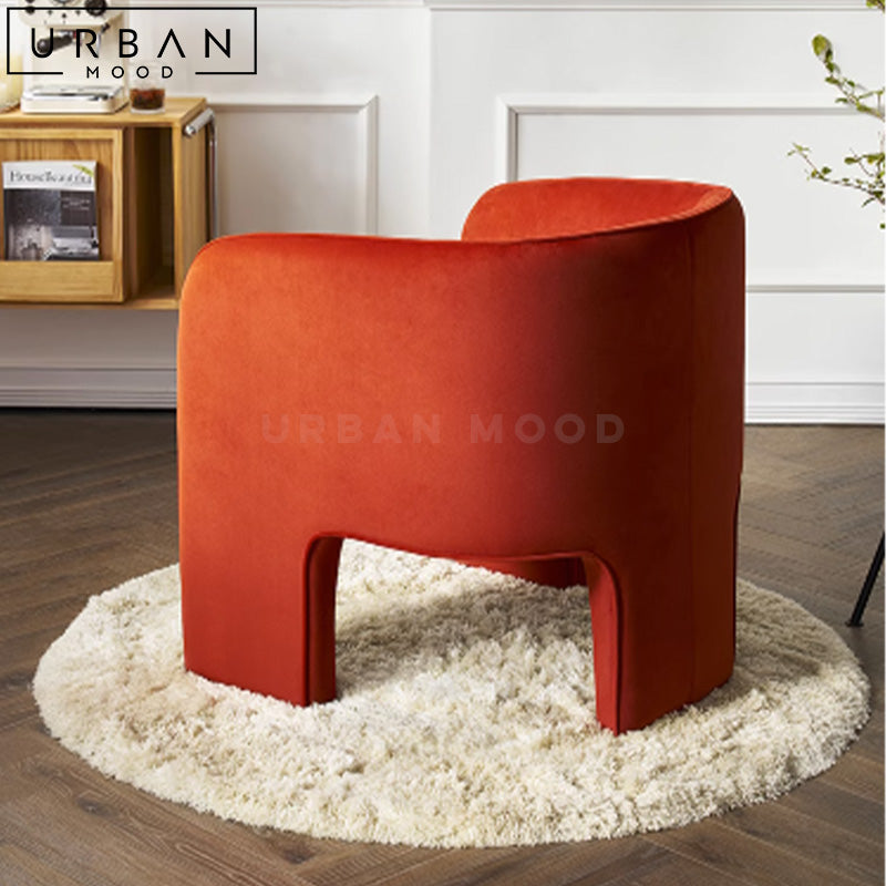 INDICA Eclectic Velvet Armchair
