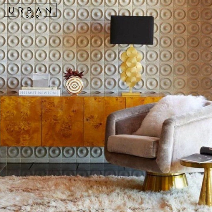 JEDSEN Modern Swivel Velvet Lounge Chair