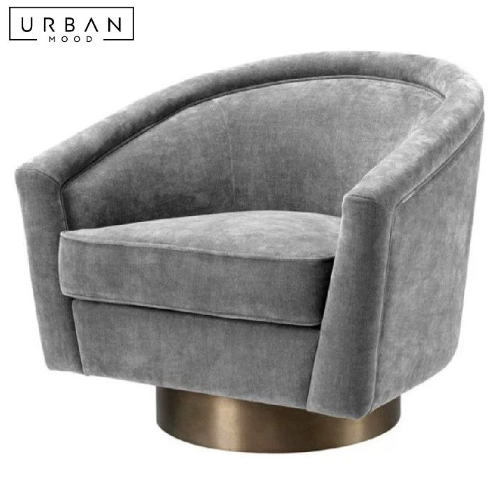 JEDSEN Modern Swivel Velvet Lounge Chair