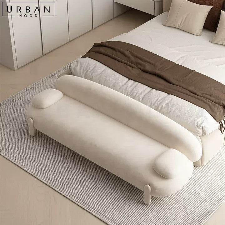 JODIEN Modern Velvet Ottoman