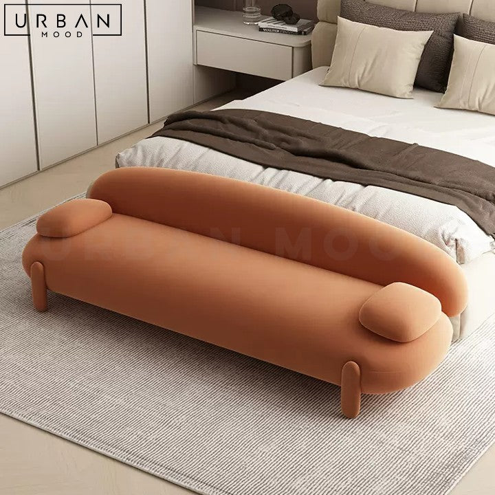 JODIEN Modern Velvet Ottoman