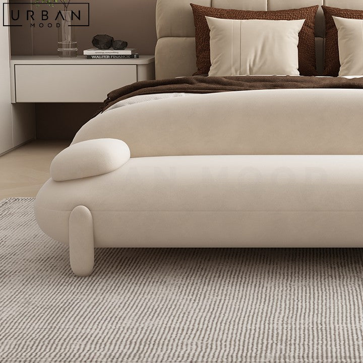 JODIEN Modern Velvet Ottoman