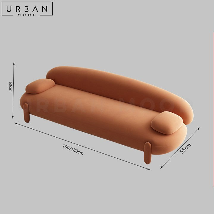 JODIEN Modern Velvet Ottoman