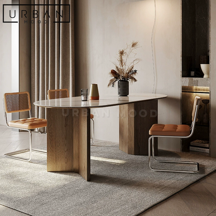 JOURNEY Japandi Sintered Stone Dining Table