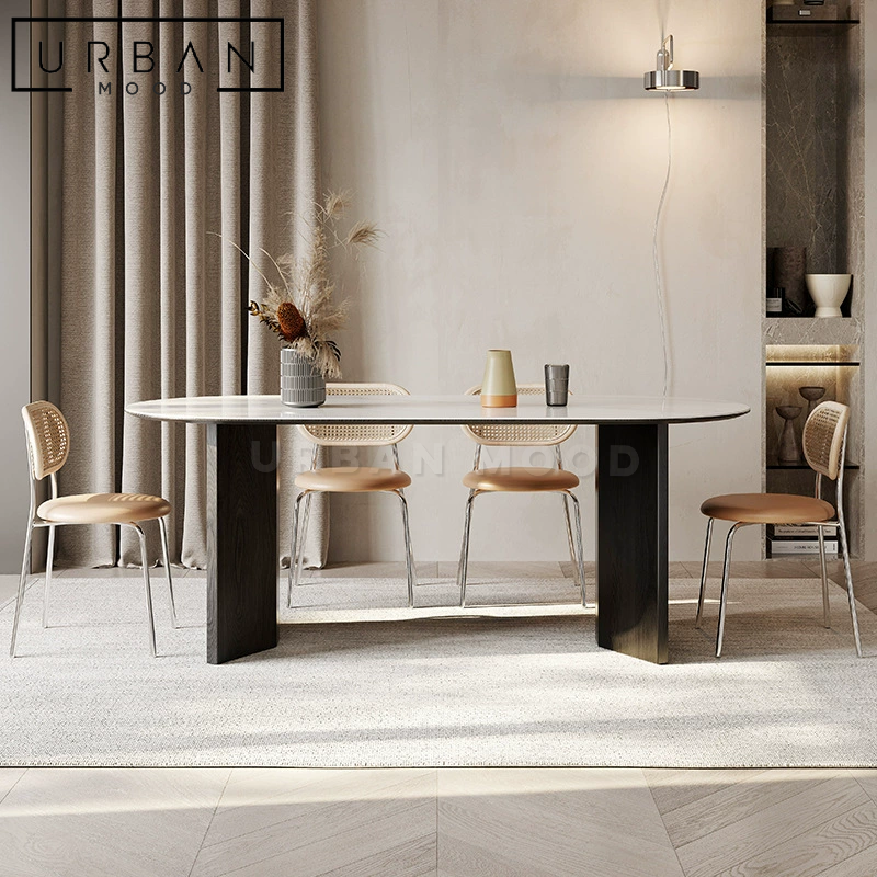 JOURNEY Japandi Sintered Stone Dining Table