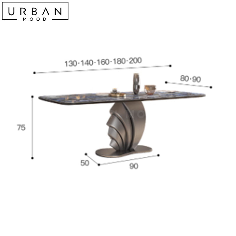 KARIN Modern Marble Dining Table