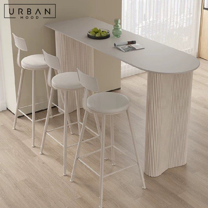 KEENAN Modern Sintered Stone Bar Table
