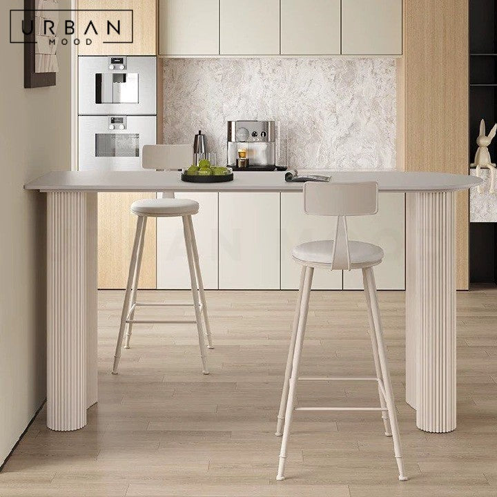 KEENAN Modern Sintered Stone Bar Table