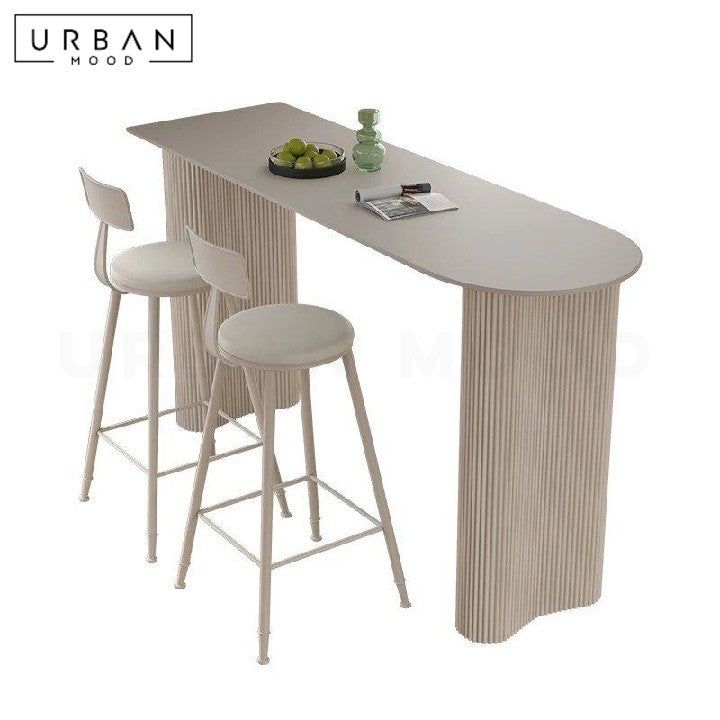 KEENAN Modern Sintered Stone Bar Table