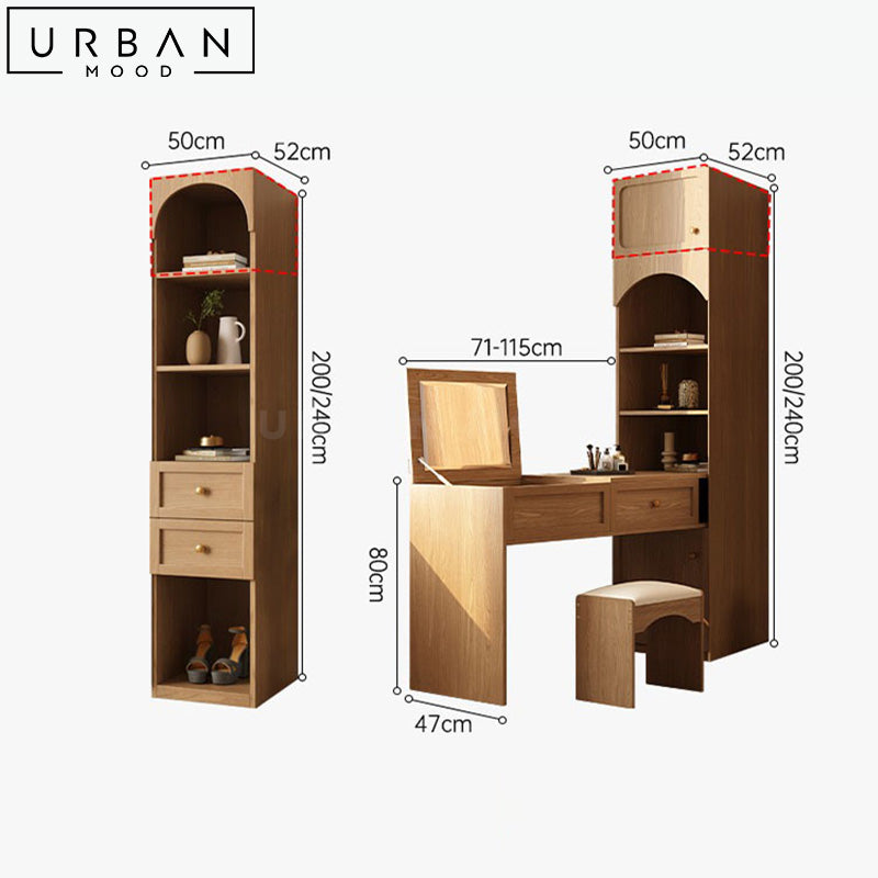 KHAAH Japandi Wardrobe