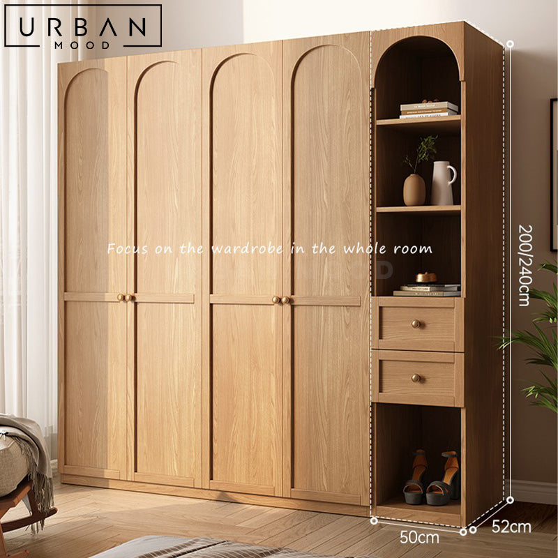 KHAAH Japandi Wardrobe