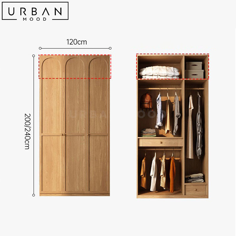 KHAAH Japandi Wardrobe