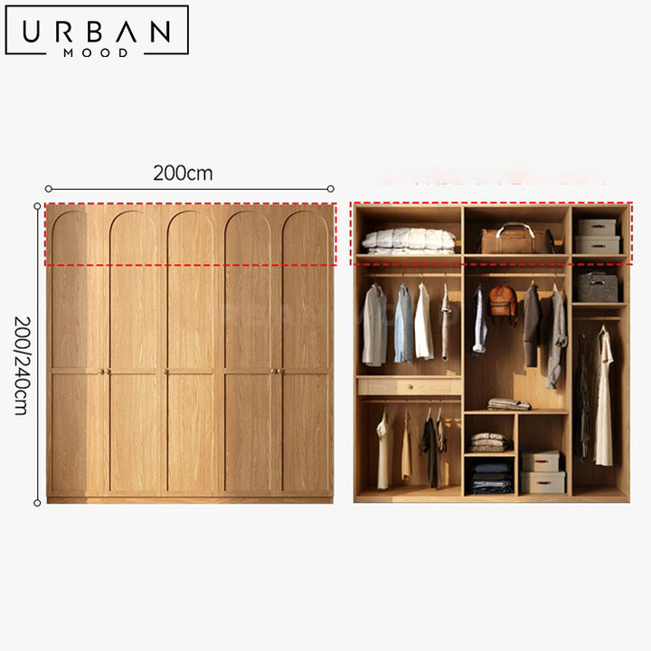 KHAAH Japandi Wardrobe