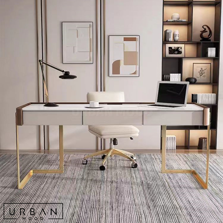 KINDEL Modern Sintered Stone Work Desk