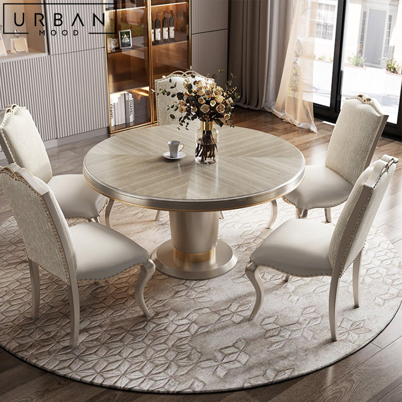 KORSH Victorian Round Dining Table