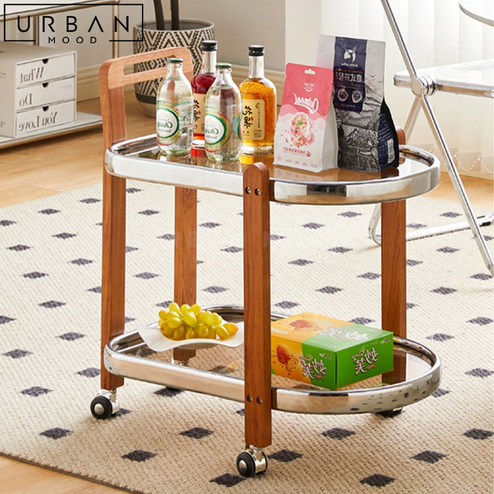 KRIE Japandi Bar Cart