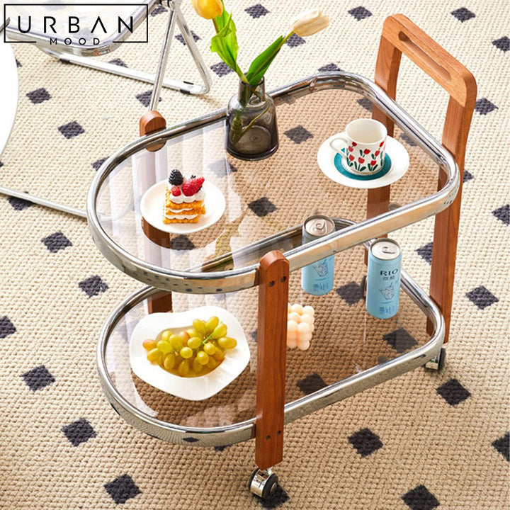 KRIE Japandi Bar Cart