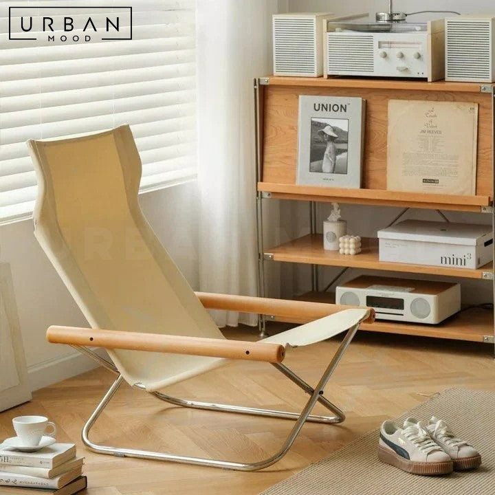 KUMON Modern Fabric Lounge Chair