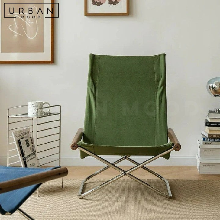 KUMON Modern Fabric Lounge Chair