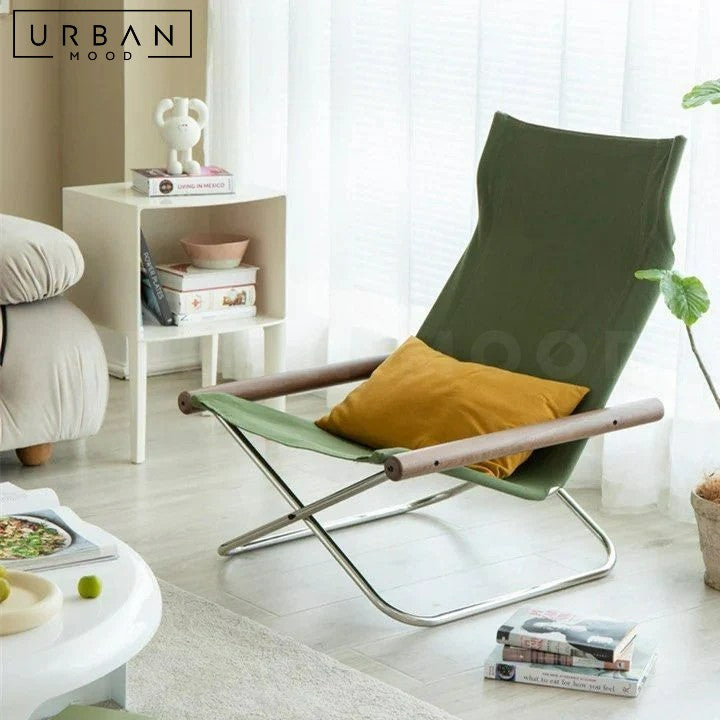 KUMON Modern Fabric Lounge Chair