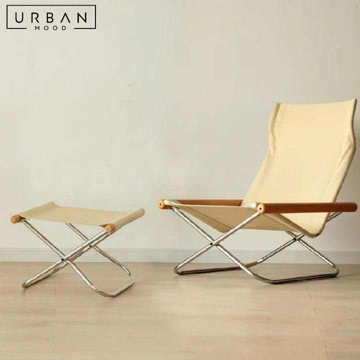 KUMON Modern Fabric Lounge Chair