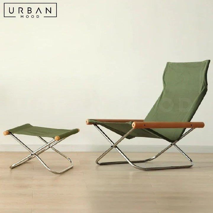 KUMON Modern Fabric Lounge Chair
