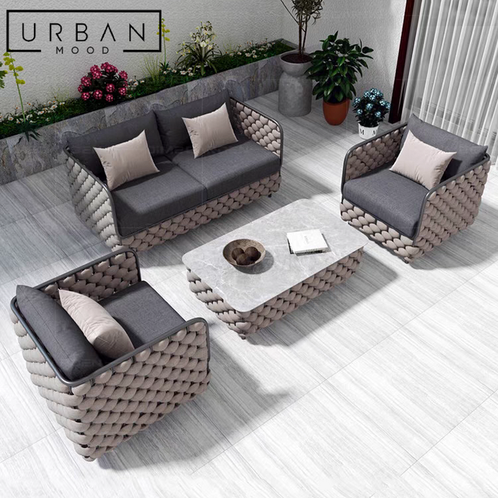 KLAREN Modern Outdoor Sofa Set