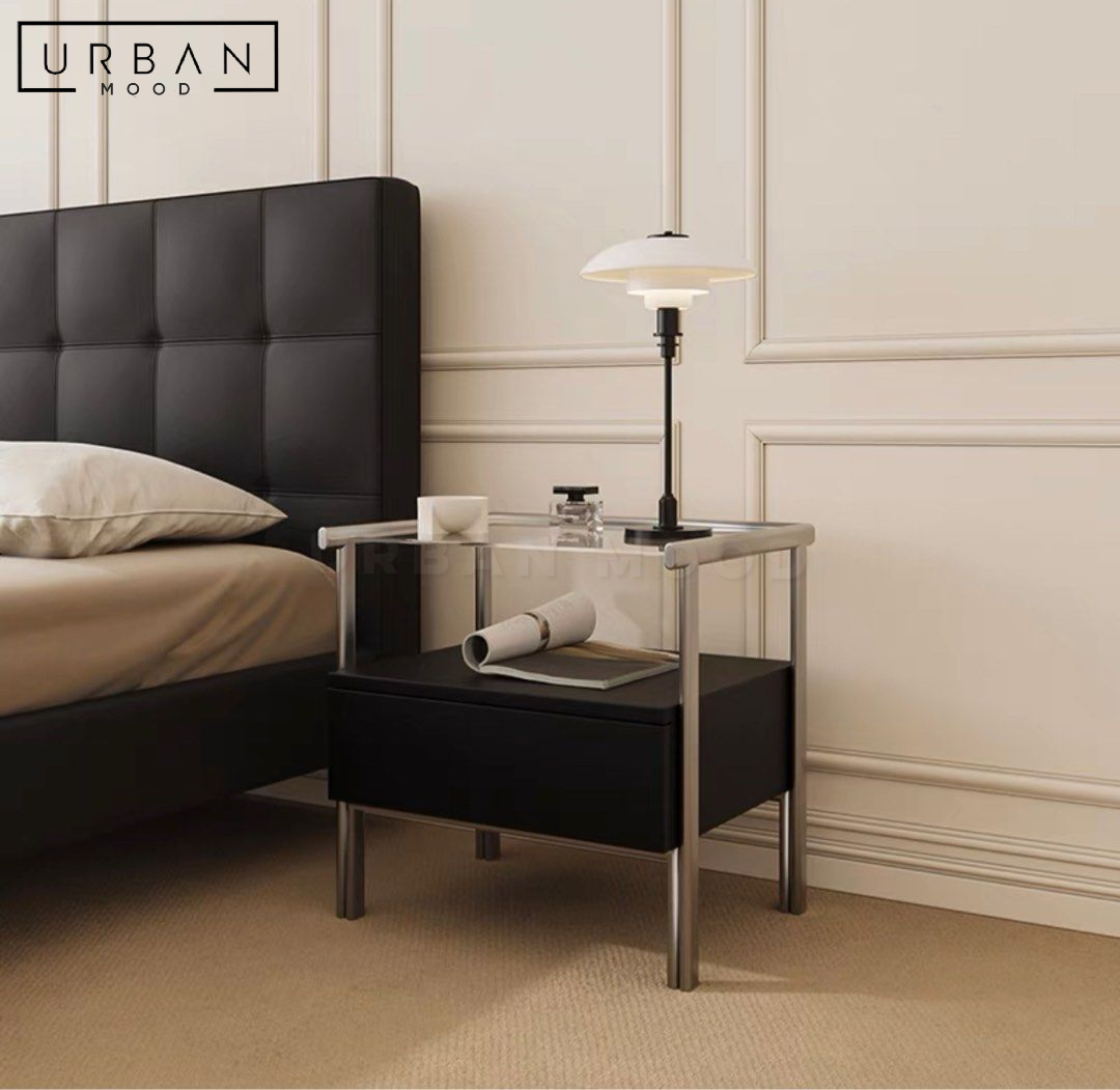KLAVE Modern Bedside Table