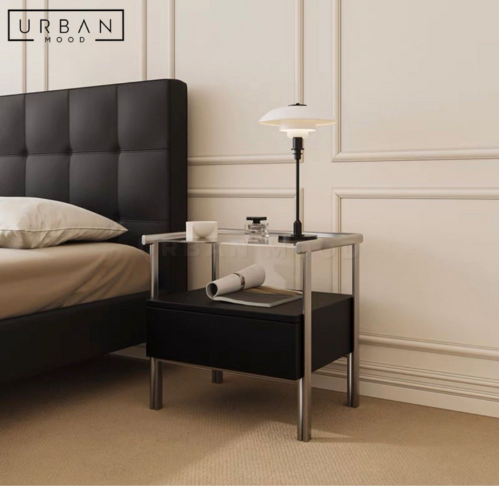 KLAVE Modern Bedside Table