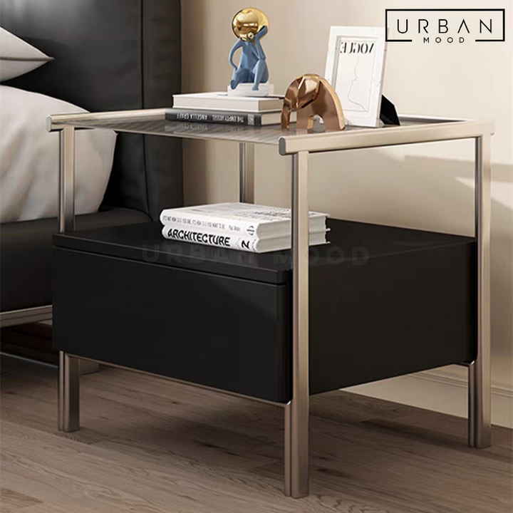 KLAVE Modern Bedside Table