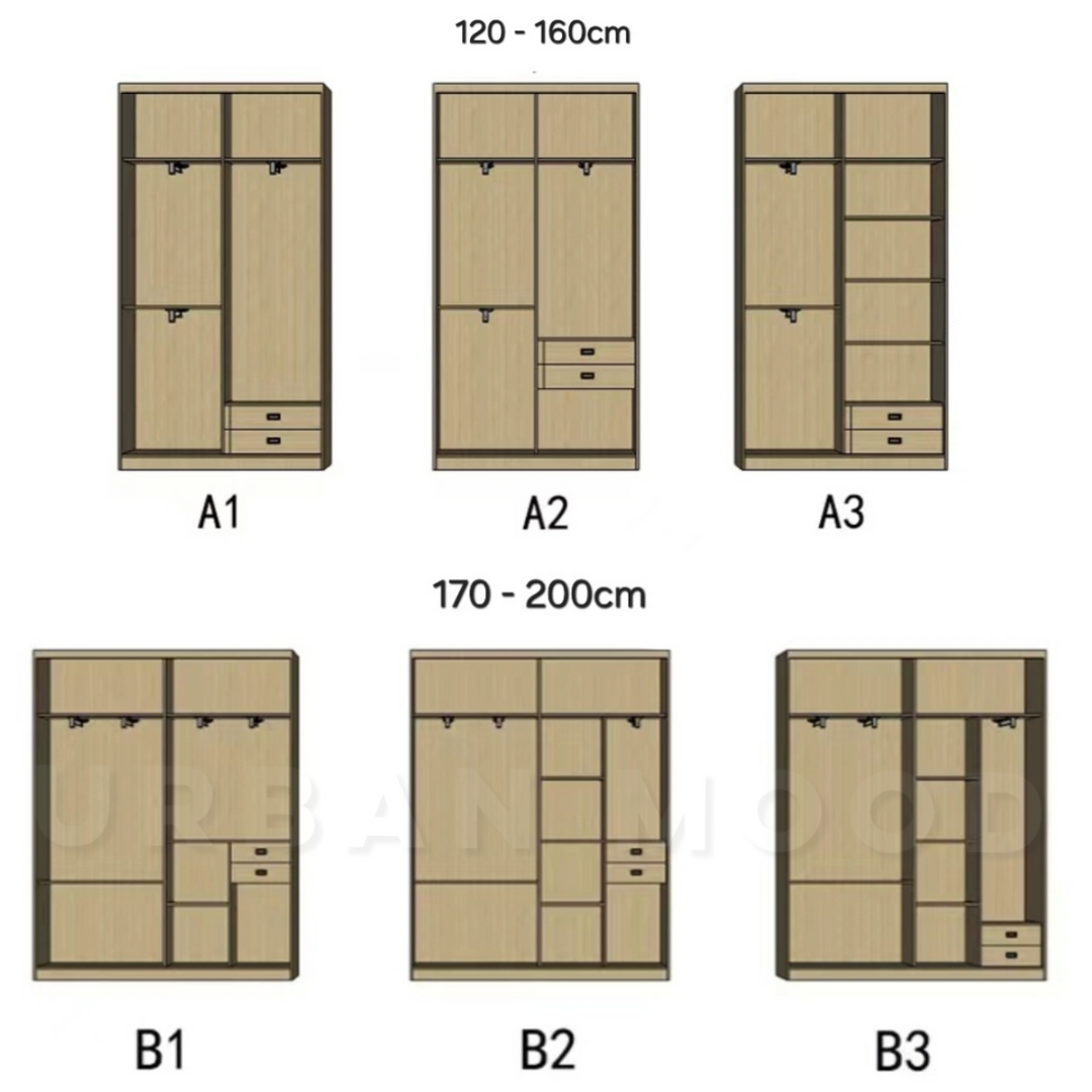 CATLER Modern Wardrobe