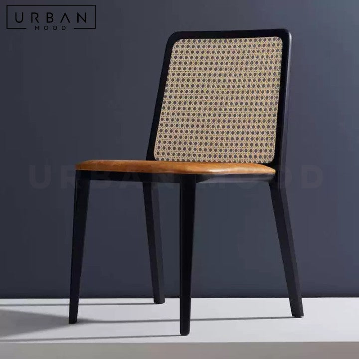 CANO Rustic Rattan Dining Chair
