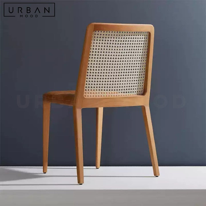 CANO Rustic Rattan Dining Chair