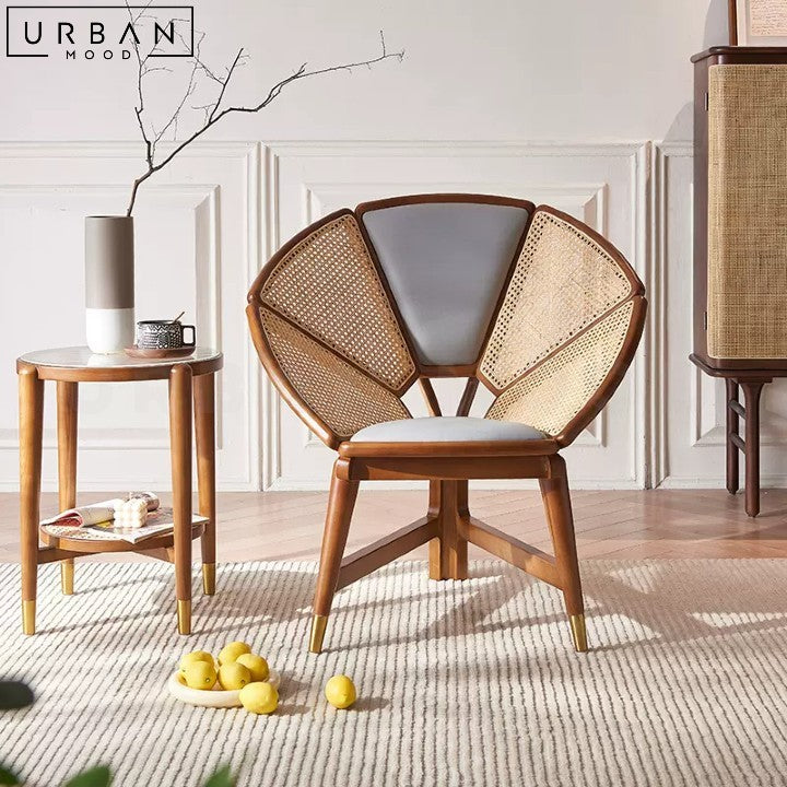 Vintage rattan chair sale