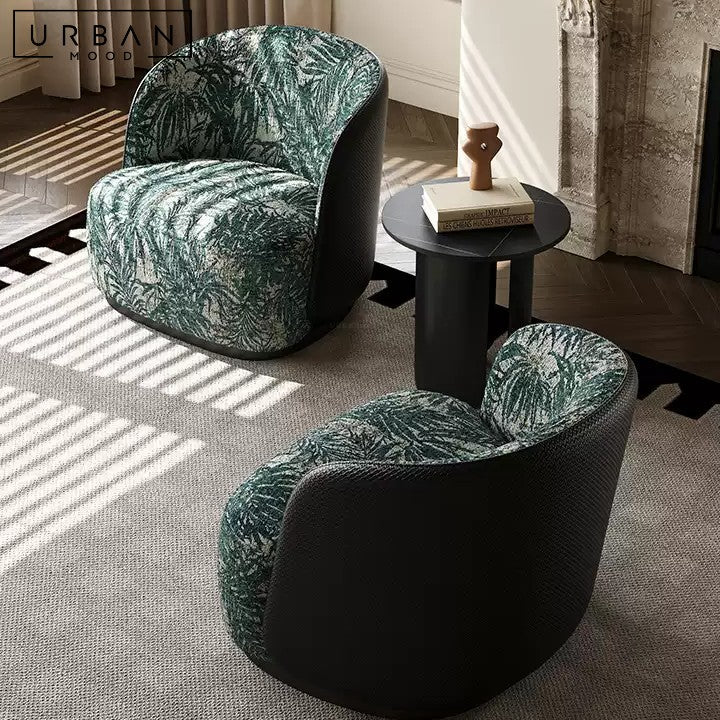 LUCCI Modern Fabric Lounge Chair