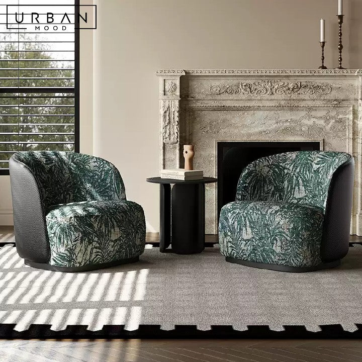 LUCCI Modern Fabric Lounge Chair